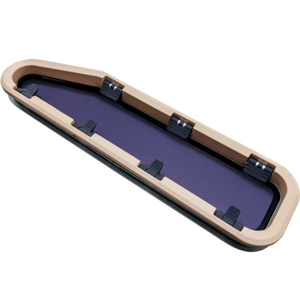 * Okno standard ST4R (44) - otwierane - kremowa ramka - 195X708MM — zdjęcie 4