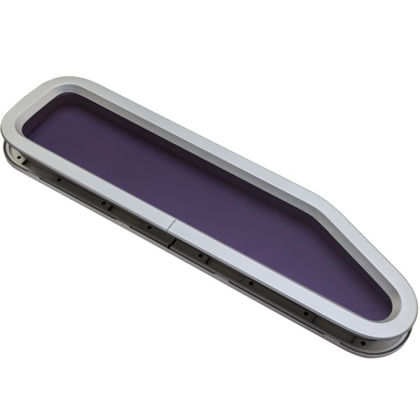* Okno standard ST4R (43) - nieotwierane - biała ramka - 195MMX708MM — zdjęcie 2