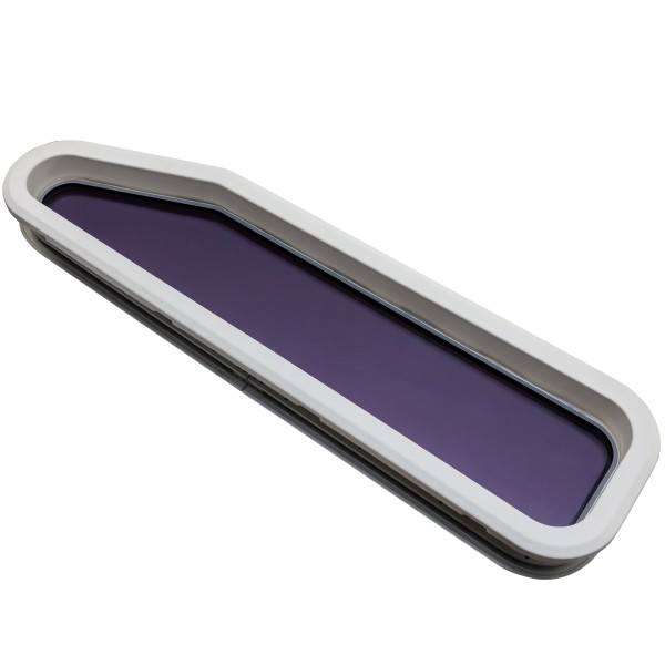 * Okno standard ST4R (43) - nieotwierane - biała ramka - 195MMX708MM — zdjęcie 3