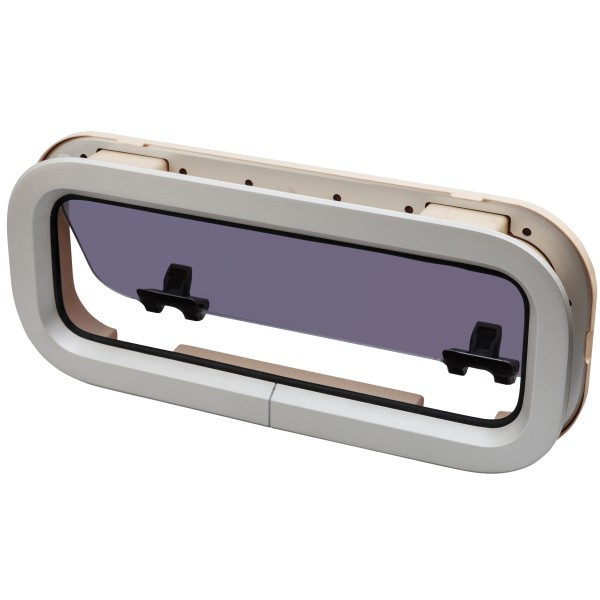 OKNO STANDARD ST3 - OTWIERANE - KREMOWA RAMKA - 191MMX449MM