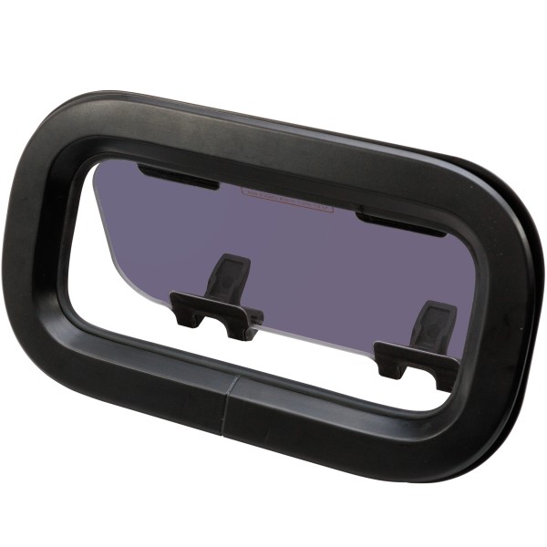 OKNO STANDARD ST0 - OTWIERANE - CZARNA RAMKA ALU - CZARNE - 176MMX323MM