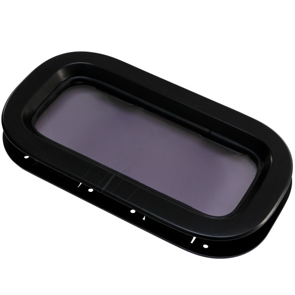 Okno standard ST0 - otwierane - czarna ramka alu - czarne - 176MMX323MM — zdjęcie 2