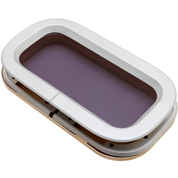 Okno standard ST0 - nieotwierane - kremowa ramka - 176MMX323MM — zdjęcie 2