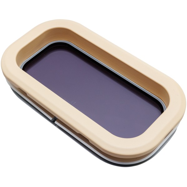 Okno standard ST0 - nieotwierane - kremowa ramka - 176MMX323MM — zdjęcie 3
