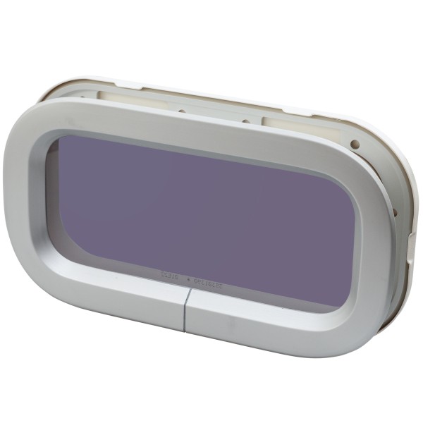 OKNO STANDARD ST0 - NIEOTWIERANE - BIAŁA RAMKA - 176MMX323MM