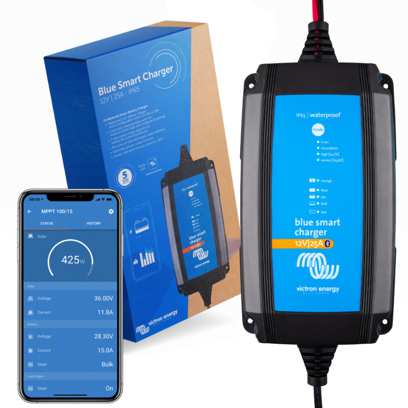 Blue Smart IP65 Charger 12/25 + DC connector — zdjęcie 2