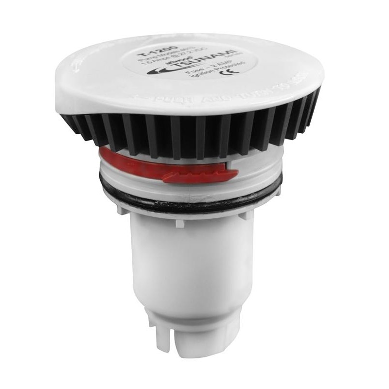Pompa zęzowa 24V 1200GPH D28MM tsunami T1200 75L/MIN (W) (X) — zdjęcie 4