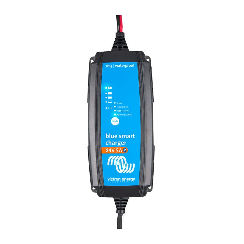 Blue Smart IP65 Charger 24/5 + DC connector