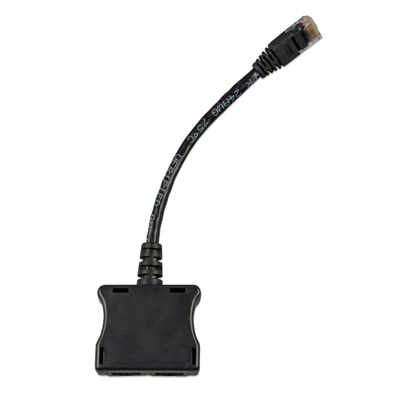 RJ45-splitter 1xRJ45 male/15cm cable/2xRJ45 female — zdjęcie 2
