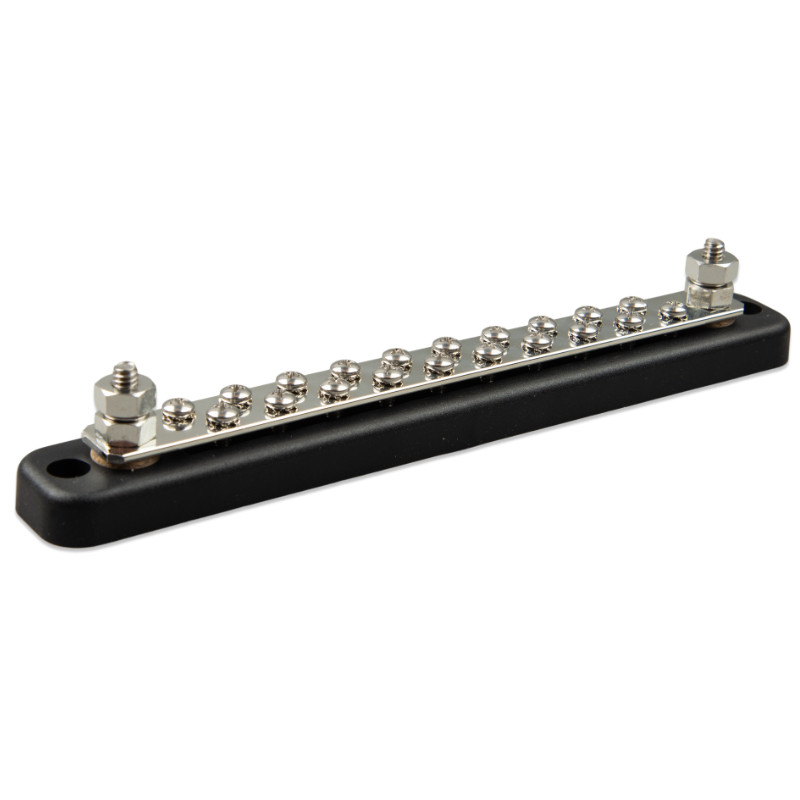 Busbar 150A 2P with 20 screws +cover — zdjęcie 3
