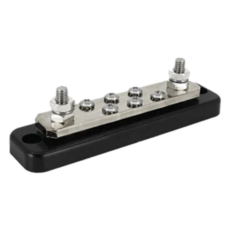 Busbar 250A 2P, 6 śrub + osłona, DC M8 | Victron — zdjęcie 2
