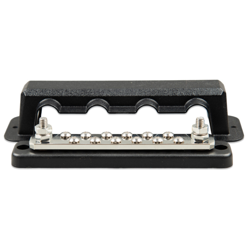 Busbar 250A 2P with 12 screws +cover — zdjęcie 2