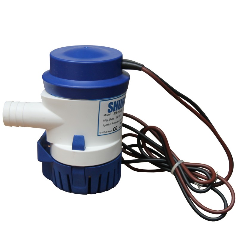POMPA ZĘZOWA 12V 1000GPH D29MM SHURFLO 63L/MIN