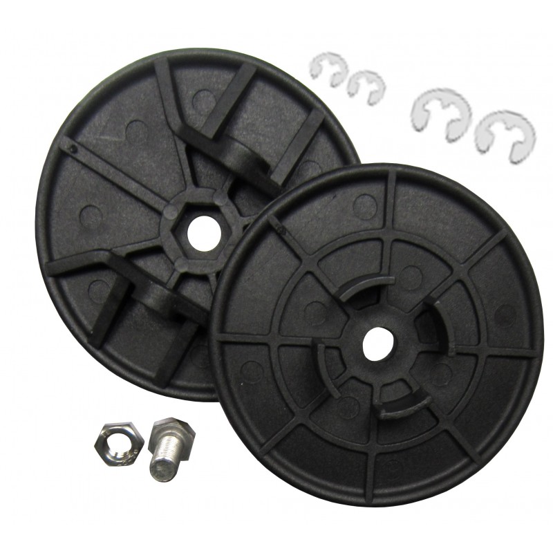 Kit gusher urchin iner and outer clamping plates