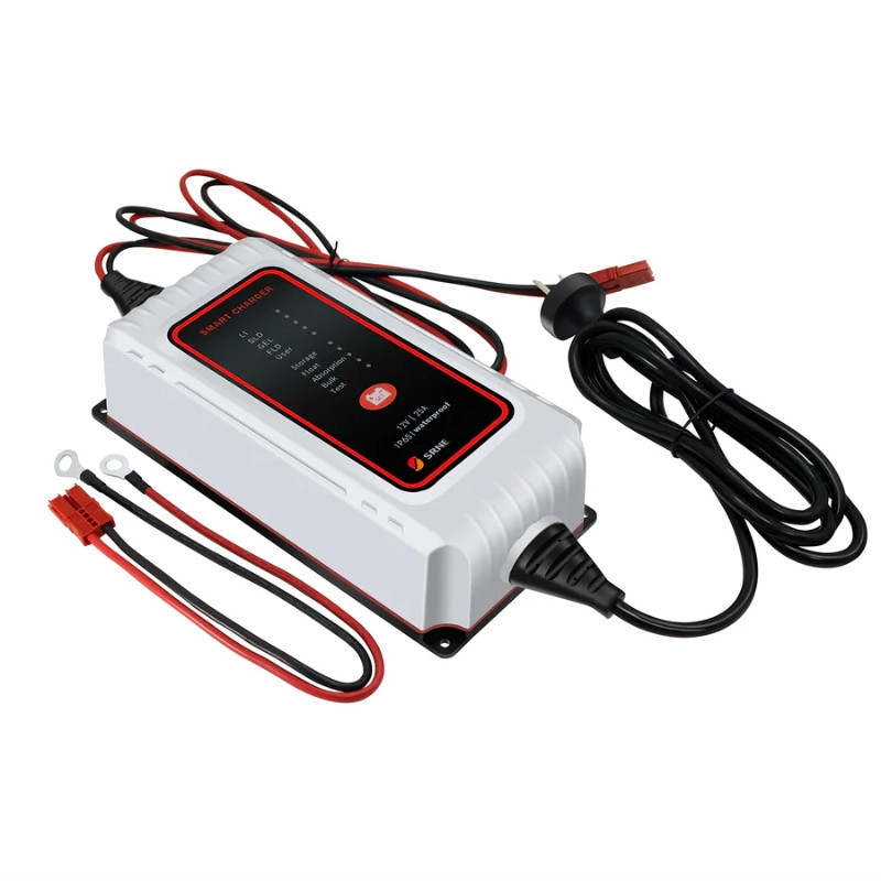 Ładowarka SRNE IP65 12V 25A — zdjęcie 3