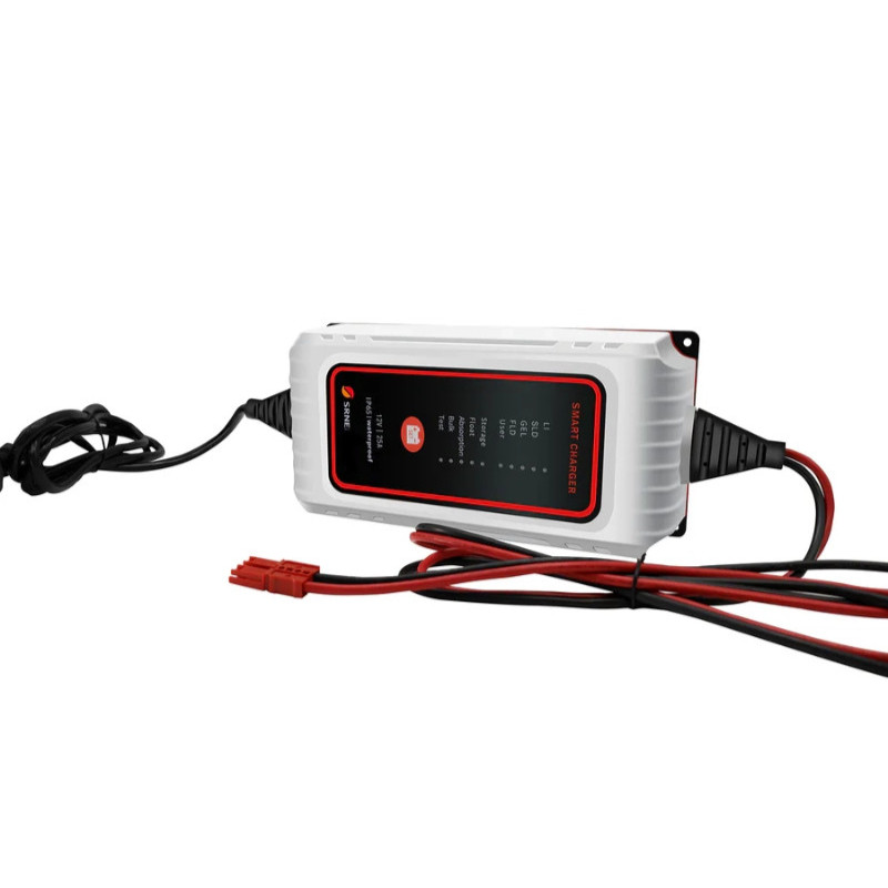 Ładowarka SRNE IP65 12V 25A — zdjęcie 5