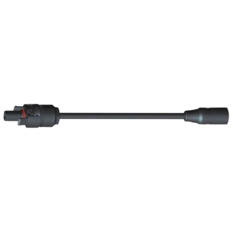 Solar adapter cable MC4 male to MC3 female, length 15 cm