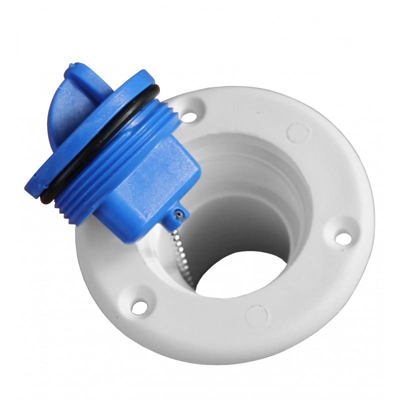 Wlew water, nylon, biały D38MM — zdjęcie 2