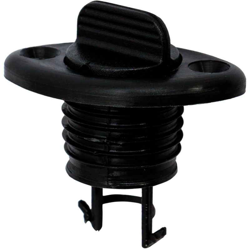 KOREK ODPŁYWOWY OVAL SAFETY 54X33MM CZARNY