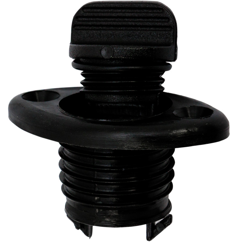 Korek odpływowy oval safety 54X33MM czarny — zdjęcie 2