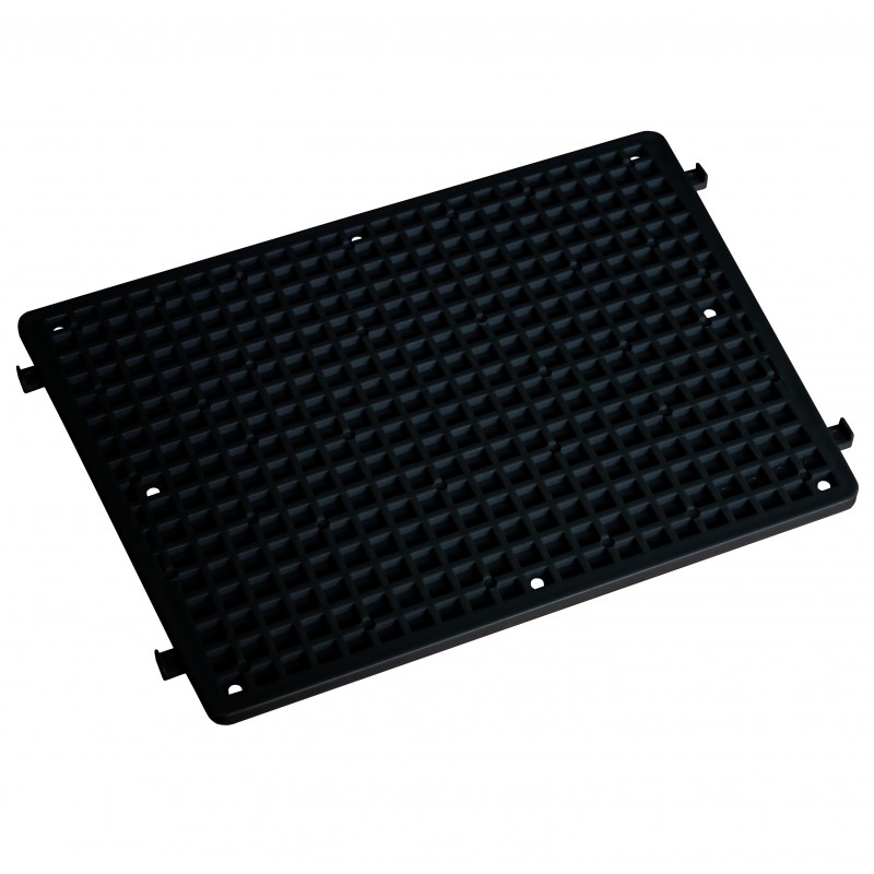Nakładka pawęży 430X350 pełna czarna