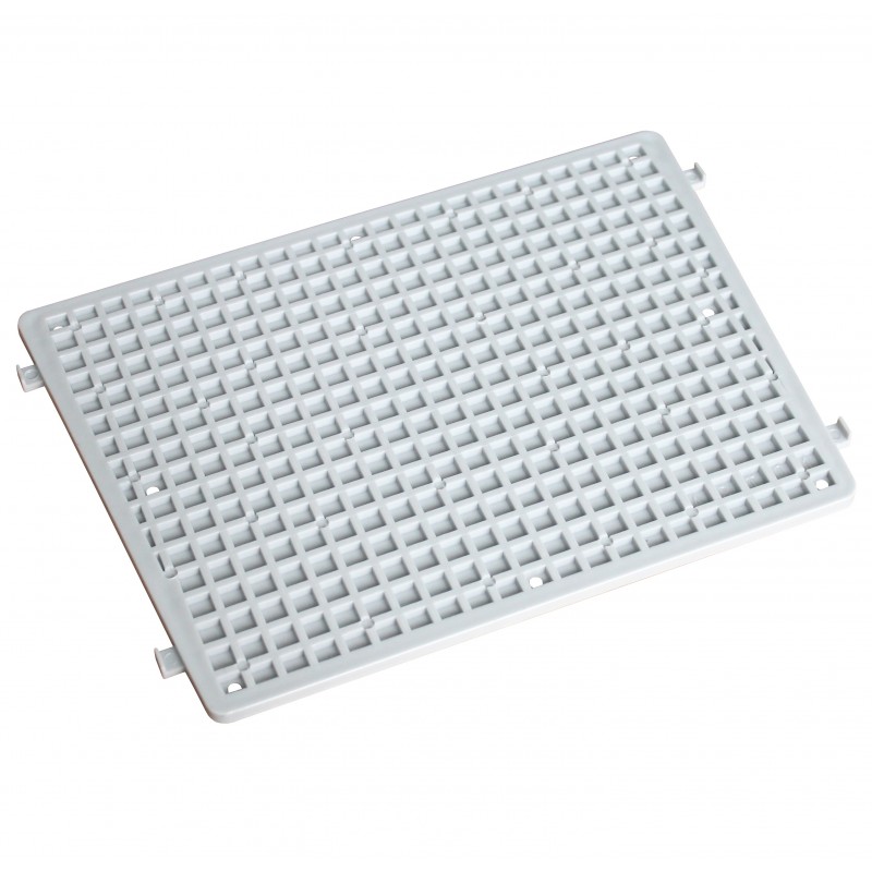 Nakładka pawęży 430X350 pełna biała