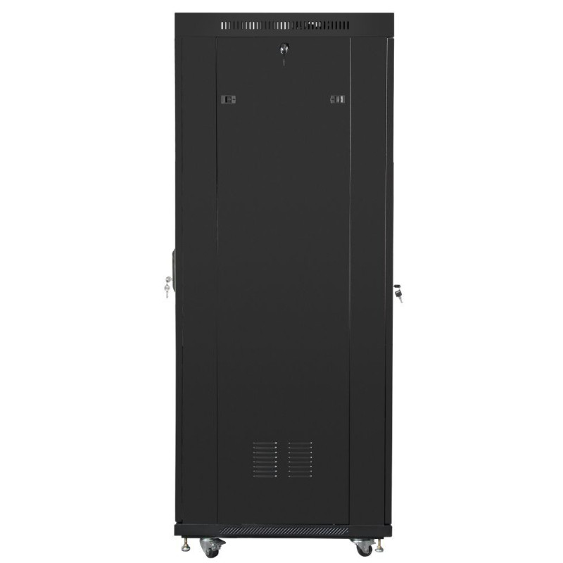 Szafa Rack Lanberg 19” 37U FF01-6837-12BL V2 z termostatem — zdjęcie 5