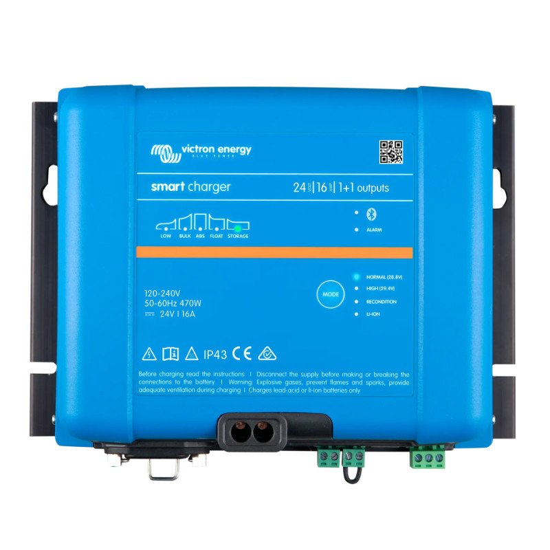 Smart IP43 Charger 24/16 (1+1) 120/240V — zdjęcie 3