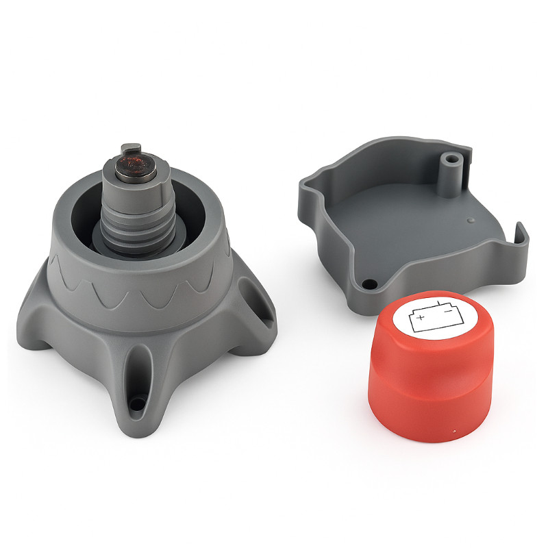Rozłącznik akumulatora Solvian 12/24V 275A ON-OFF — zdjęcie 5