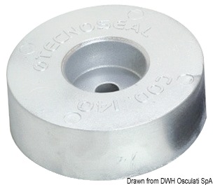 Anoda rufowa 125 x 38 mm
