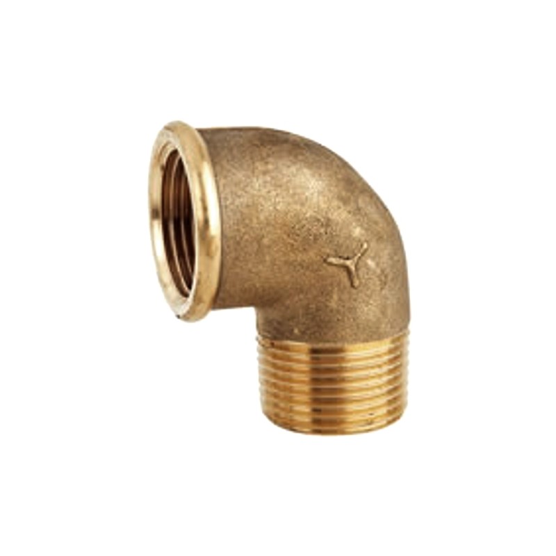 KOLANKO 90 BRASS M/F 1"