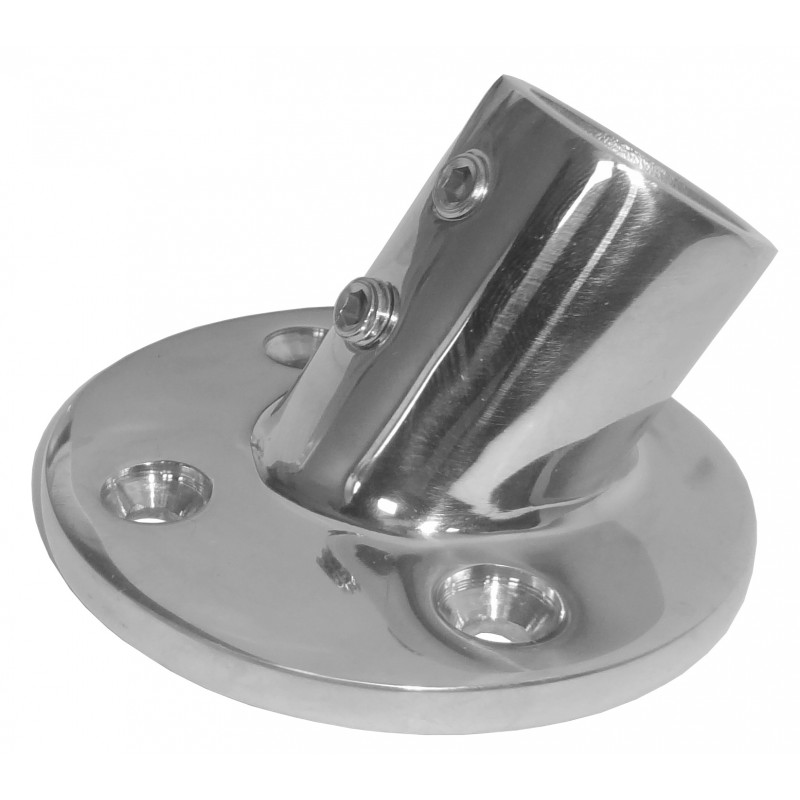 UCHWYT RELINGU ROUND 60DEG D22MM