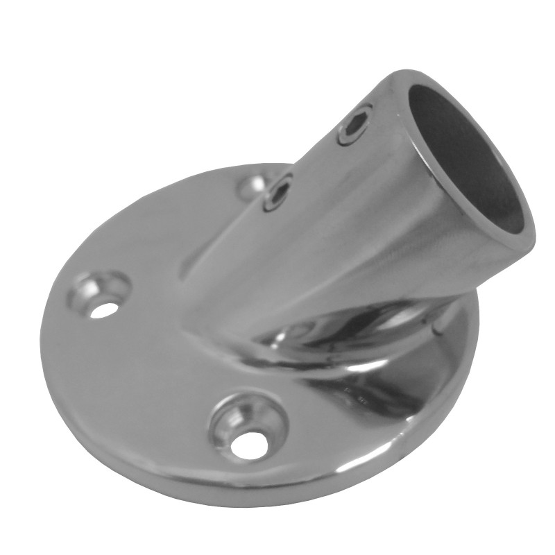 UCHWYT RELINGU ROUND 45DEG D25MM