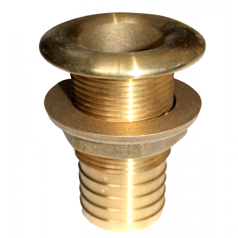 PRZEJŚCIE BURTOWE L83MM, BRASS, GWINT 1 1/4" KRÓCIEC 38MM
