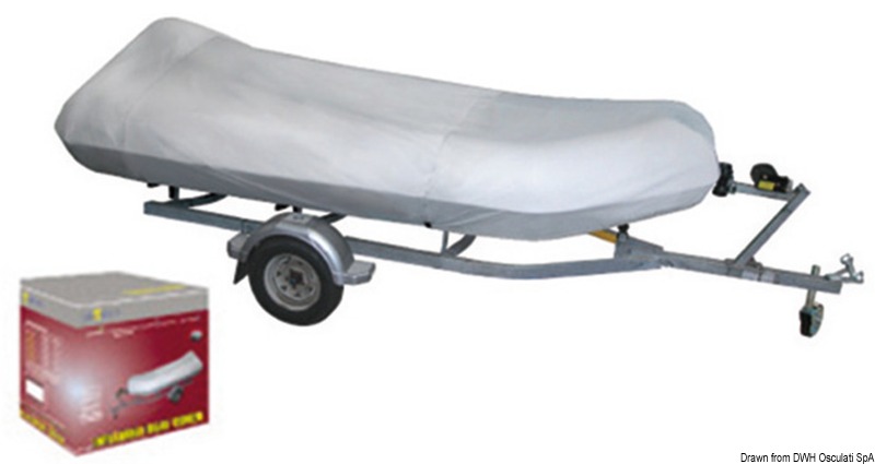 Plandeka szara do pontonu 390/430 cm