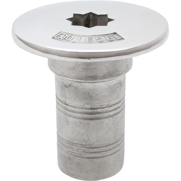 WLEW DIESEL, GWIAZDA, STAL NIERDZEWNA POLEROWANA D38MM