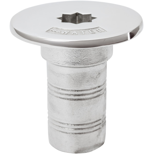 WLEW WATER, GWIAZDA, STAL NIERDZEWNA POLEROWANA D38MM
