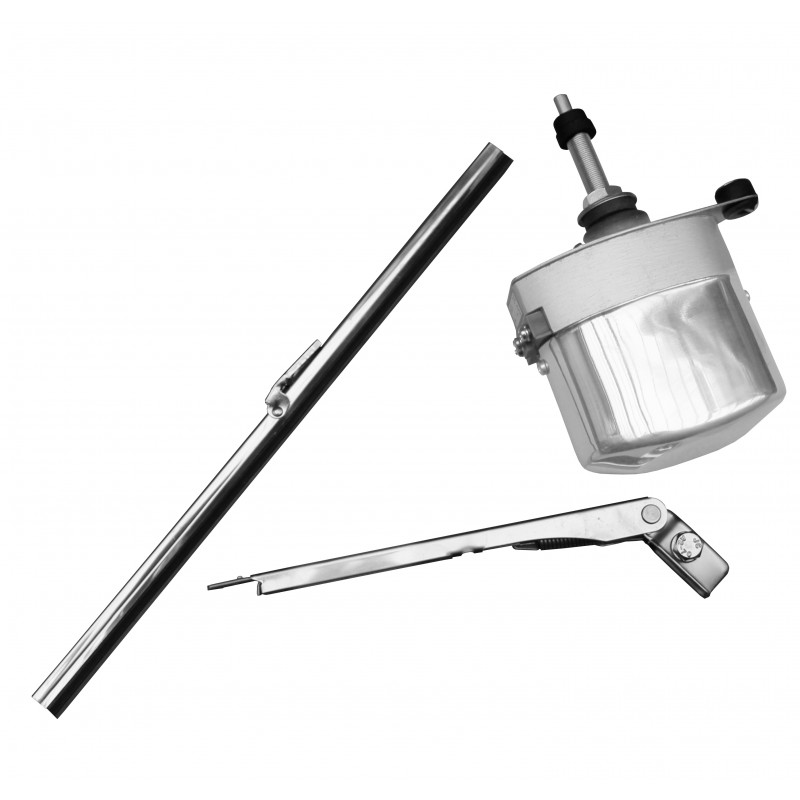 WYCIERACZKA ZESTAW DO SZYB, 12V, RAMIĘ 275MM 90DEG
