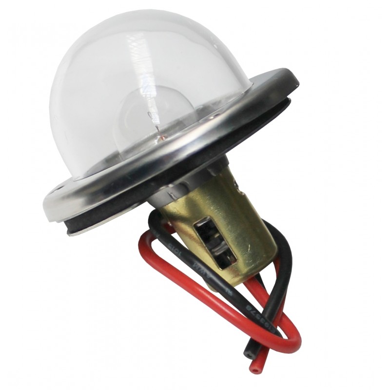Lampa nawigacyjna biała 360 kotwiczna - 12V obudowa stal nierdzewna