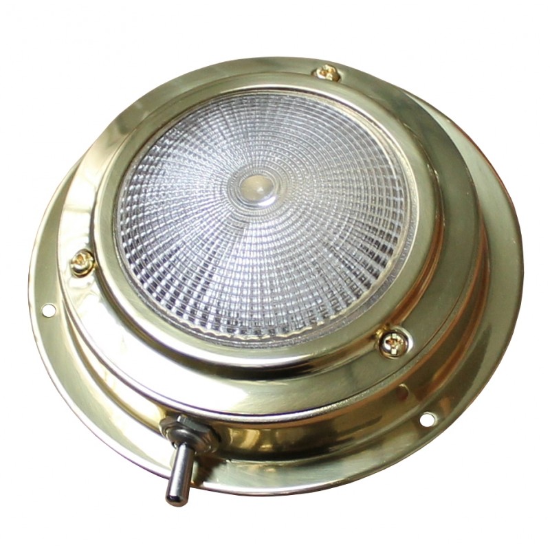 LAMPKA KABINOWA BRASS 3" W LED