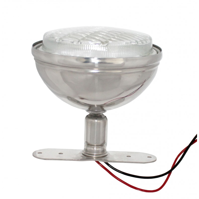 LAMPA POKŁADOWA D 110MM S/S NASTAWNA 12V