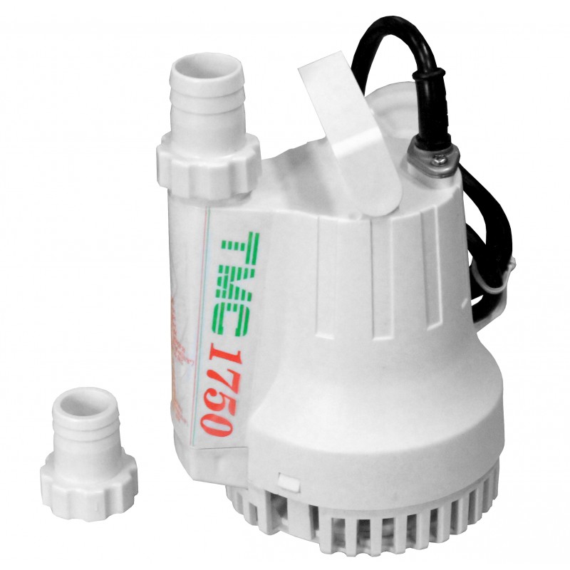 POMPA ZĘZOWA 12V 1750GPH D25MM 110L/MIN