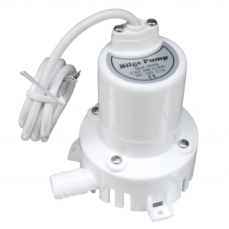 POMPA ZĘZOWA 24V 600GPH D19MM 38L/MIN