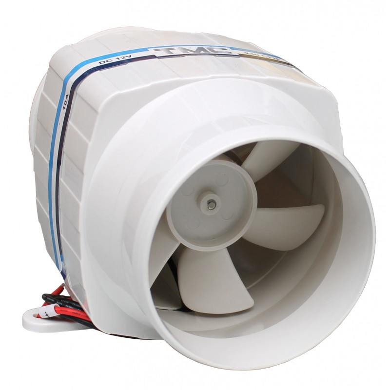 WENTYLATOR D102MM 12V LINIOWY 6500L/M