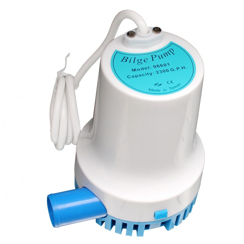 POMPA ZĘZOWA 12V 2300GPH D30/32MM 145L/MIN