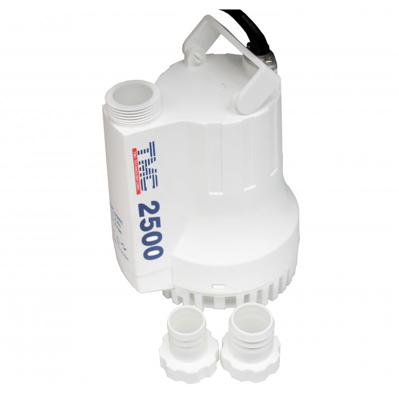 POMPA ZĘZOWA 12V 2500GPH D30/32MM 157L/MIN