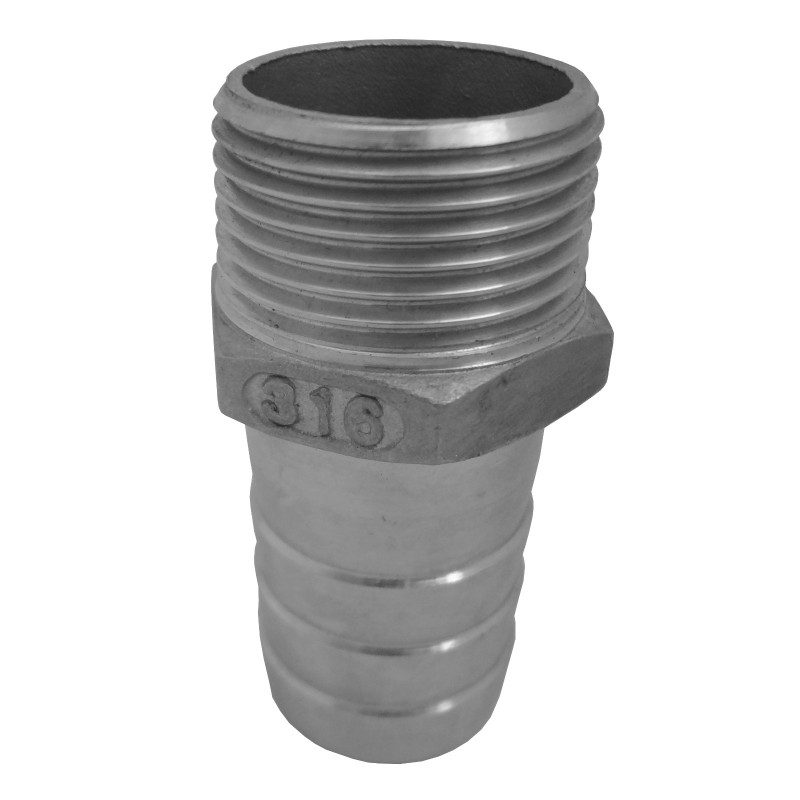 Króciec S/S M 1/2" X 15MM
