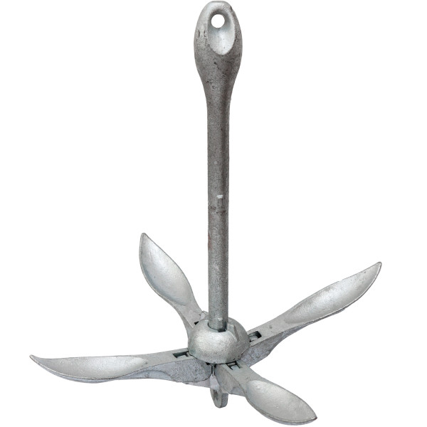Kotwica folding grapnel - galwanizowana - 8KG