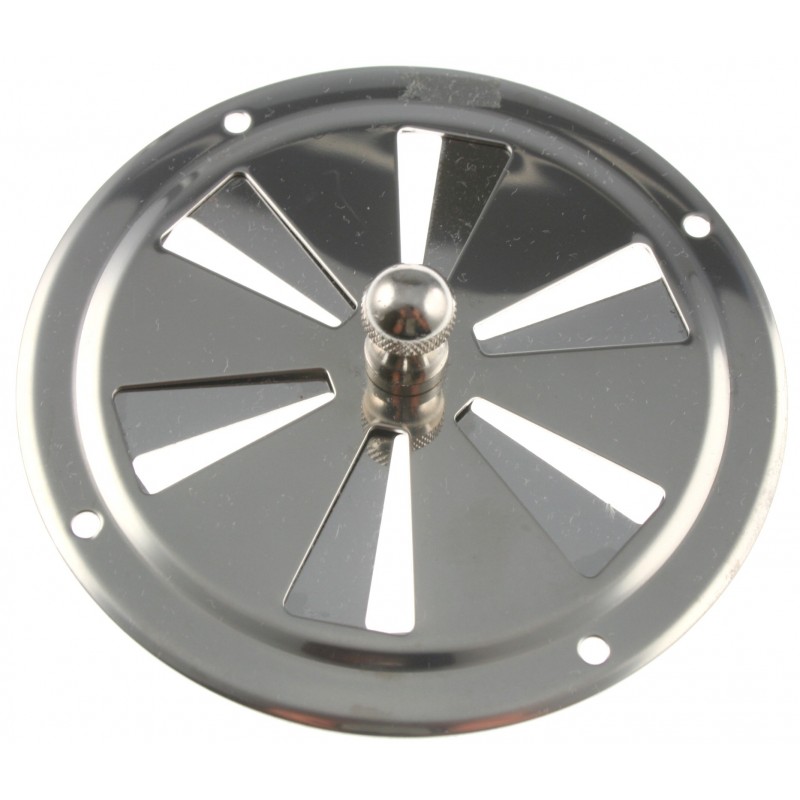 Kratka wentylacyjna D130MM S/S A4, central — zdjęcie 4