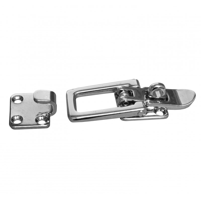ZAMKNIĘCIE BAKISTY KANDAHAR 102X30MM FLAT MOSIĄDZ CHROMOWANY